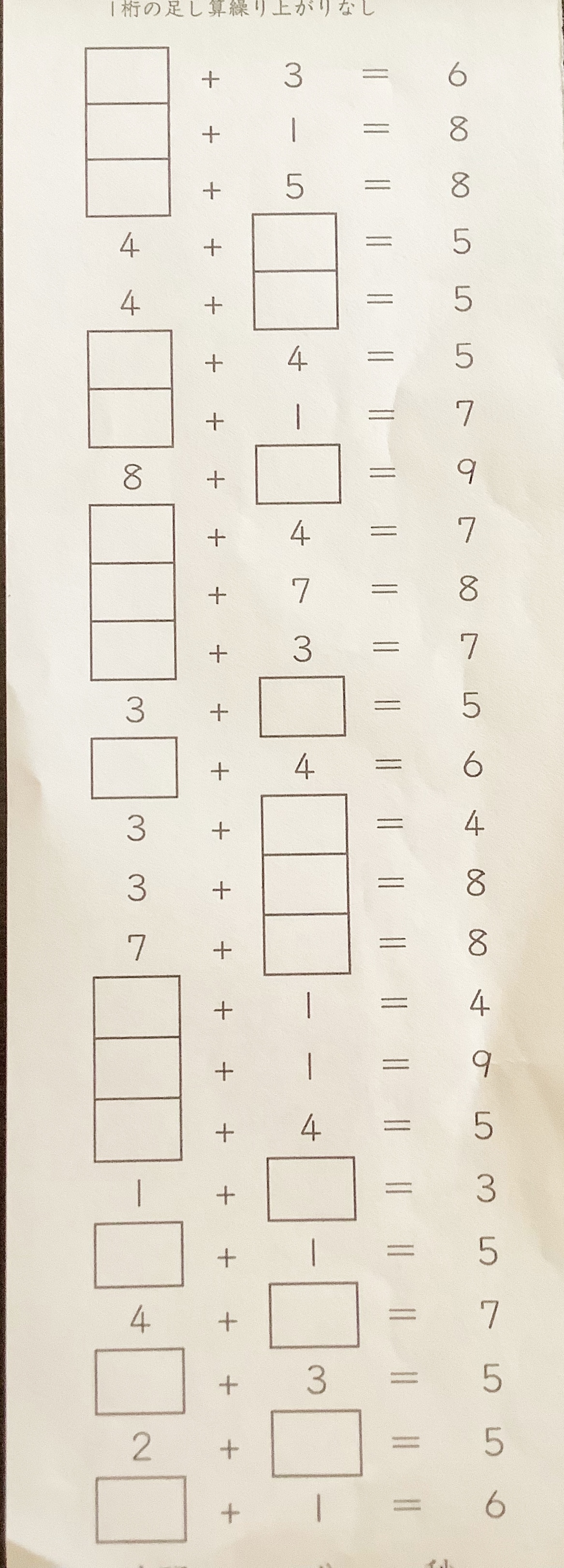 小学1年生で計算が苦手な子は 数の分解が理解できていない 勉強が