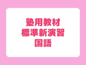 標準新演習 国語